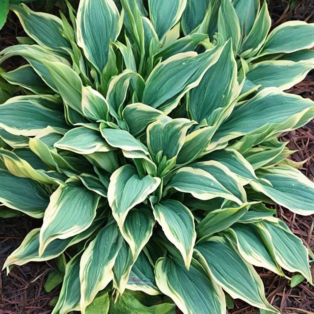 Hosta x hybrida 'Deliverance'