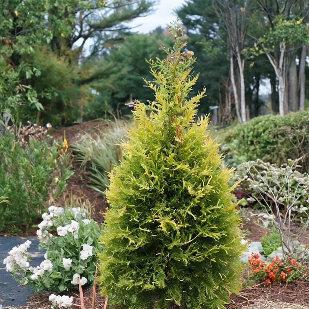Thuja occidentalis 'Polar Gold'