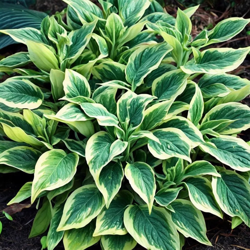 Hosta x hybrida 'Bedazzled'