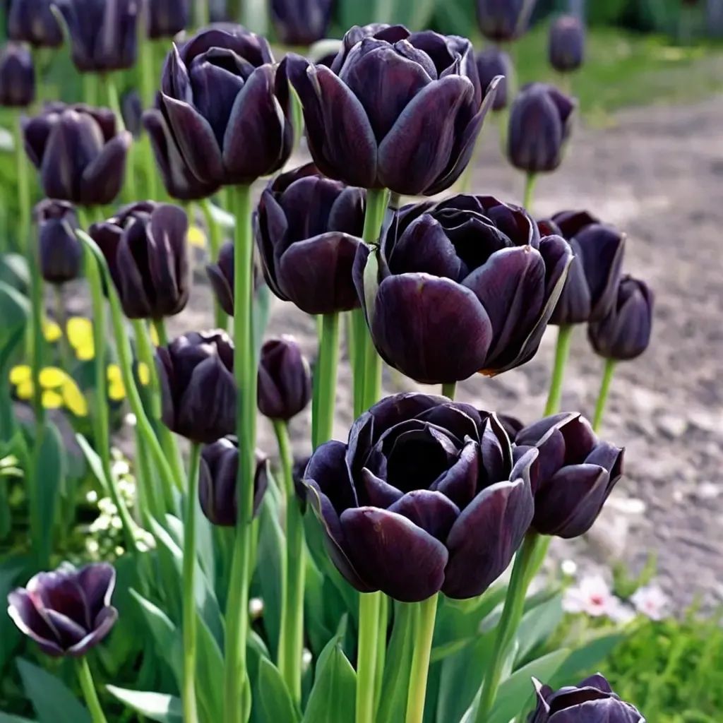 Tulipa tulipa 'Queen Of Night'