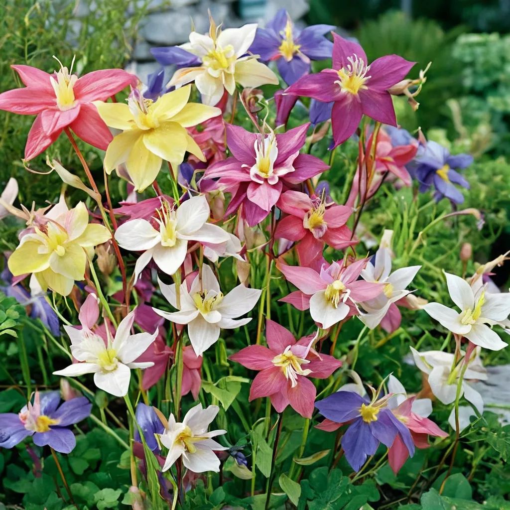 Aquilegia vulgaris 'McKana Hybrids'