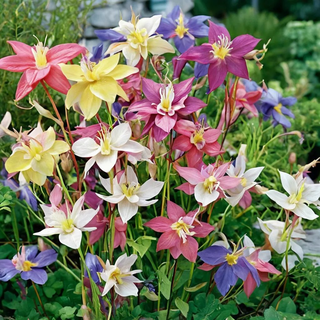 Aquilegia vulgaris 'McKana Hybrids'