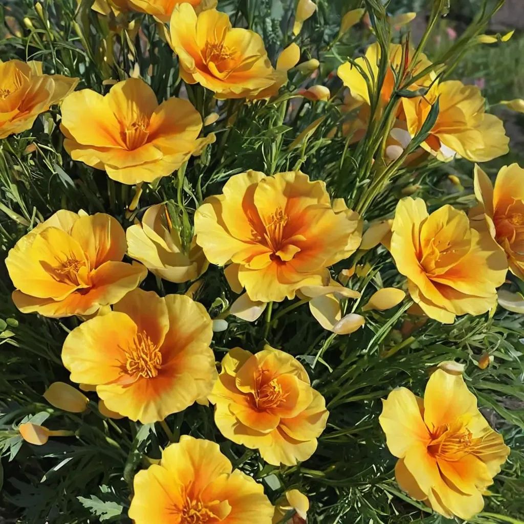 Eschscholzia californica 'Yukon Gold'