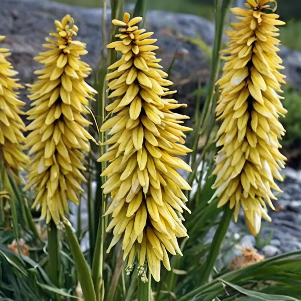 Kniphofia uvaria 'Gold Rush'