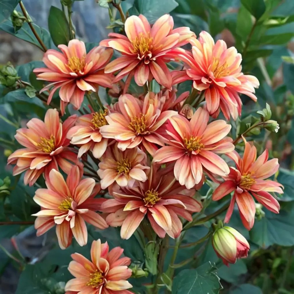 Dahlia cactus 'Jescot Julie'