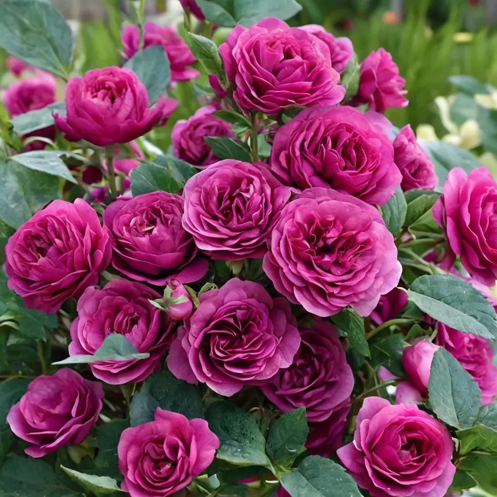 Rosa x hybrida 'Celestial Night'