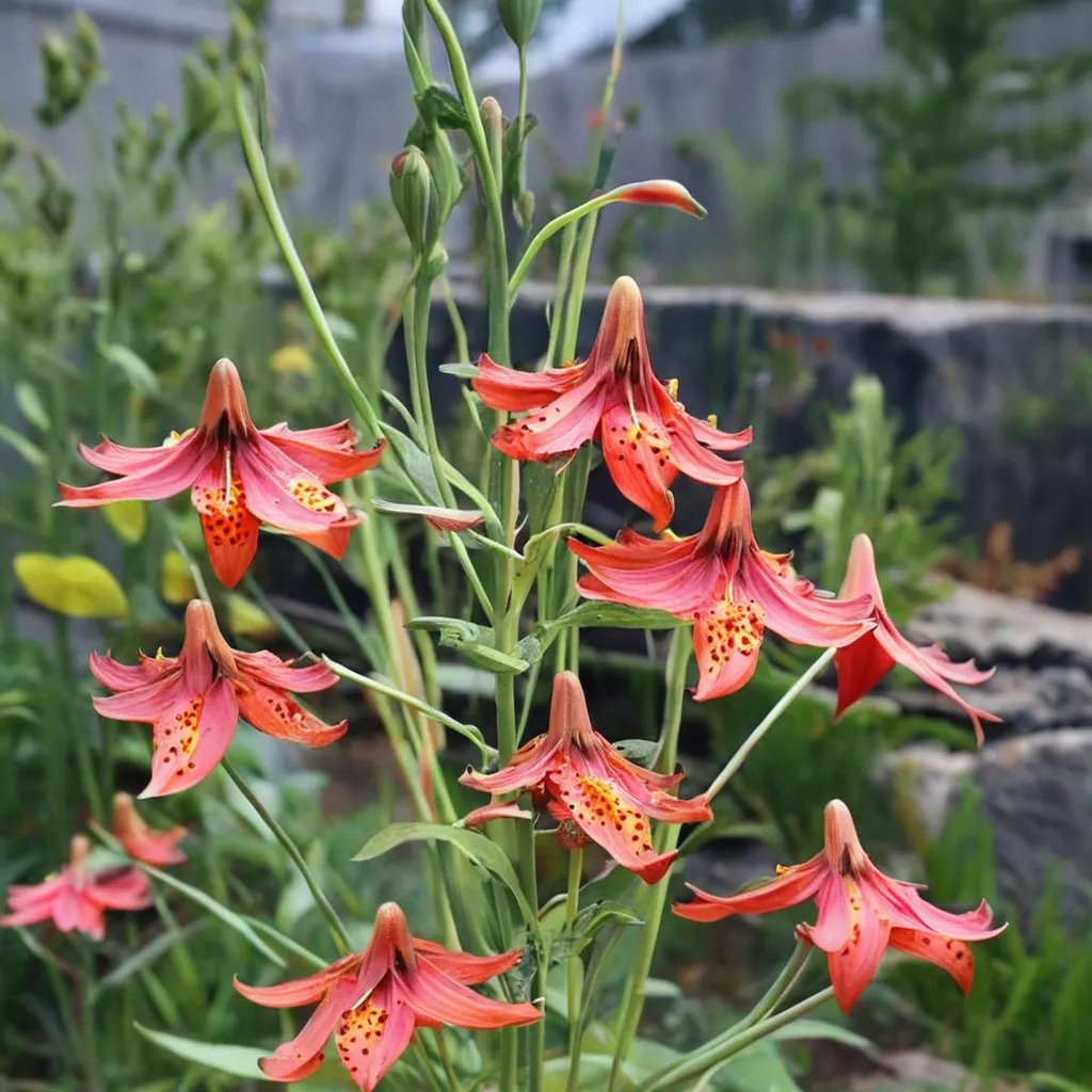 Lilium canadense 'Reverend Walker'