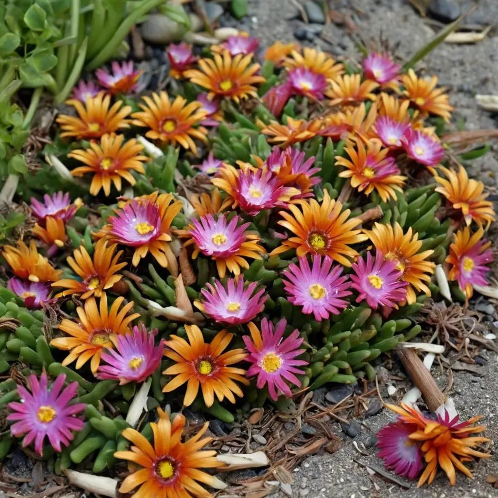 Fire Spinner Ice Plant