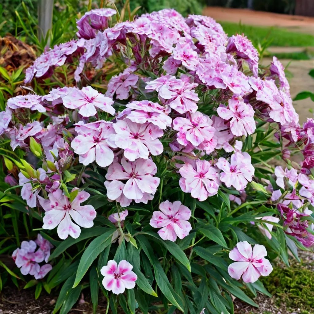 Phlox paniculata 'Silvermine'
