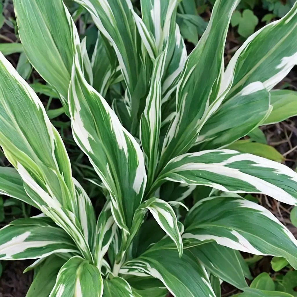 Zingiber mioga 'White Feather'