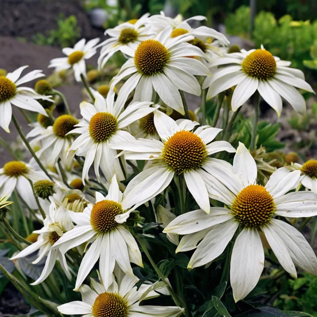 Echinacea purpurea 'Primadonna White'
