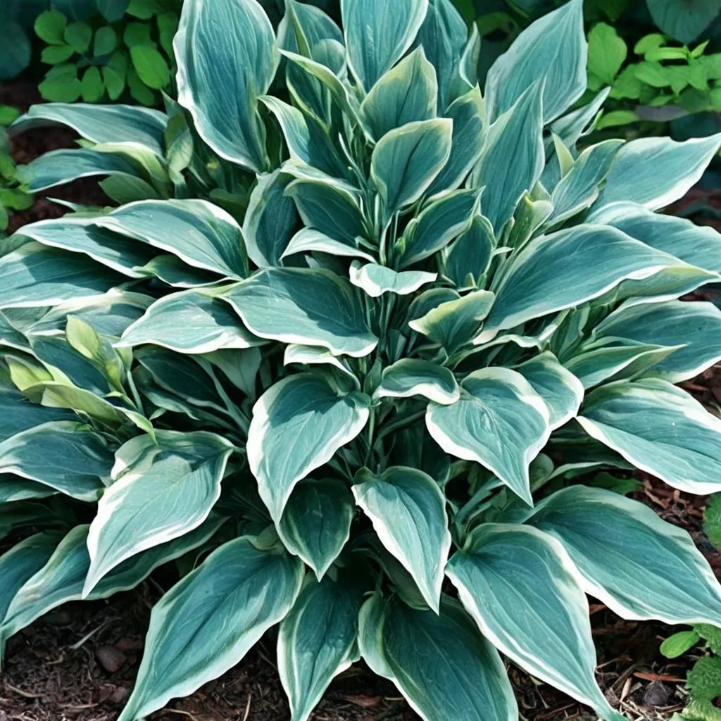 Hosta x hybrida 'Dress Blues'