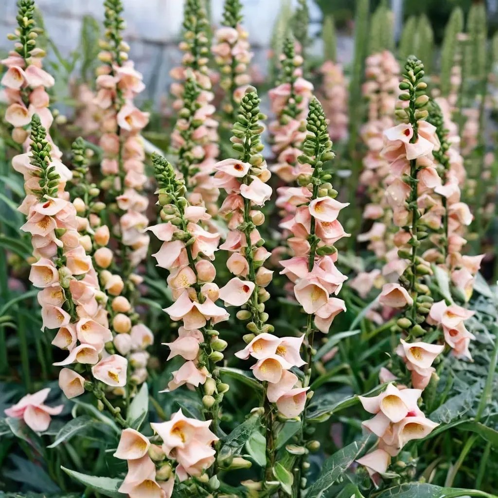 Digitalis x mertonensis 'Dalmatian Peach'