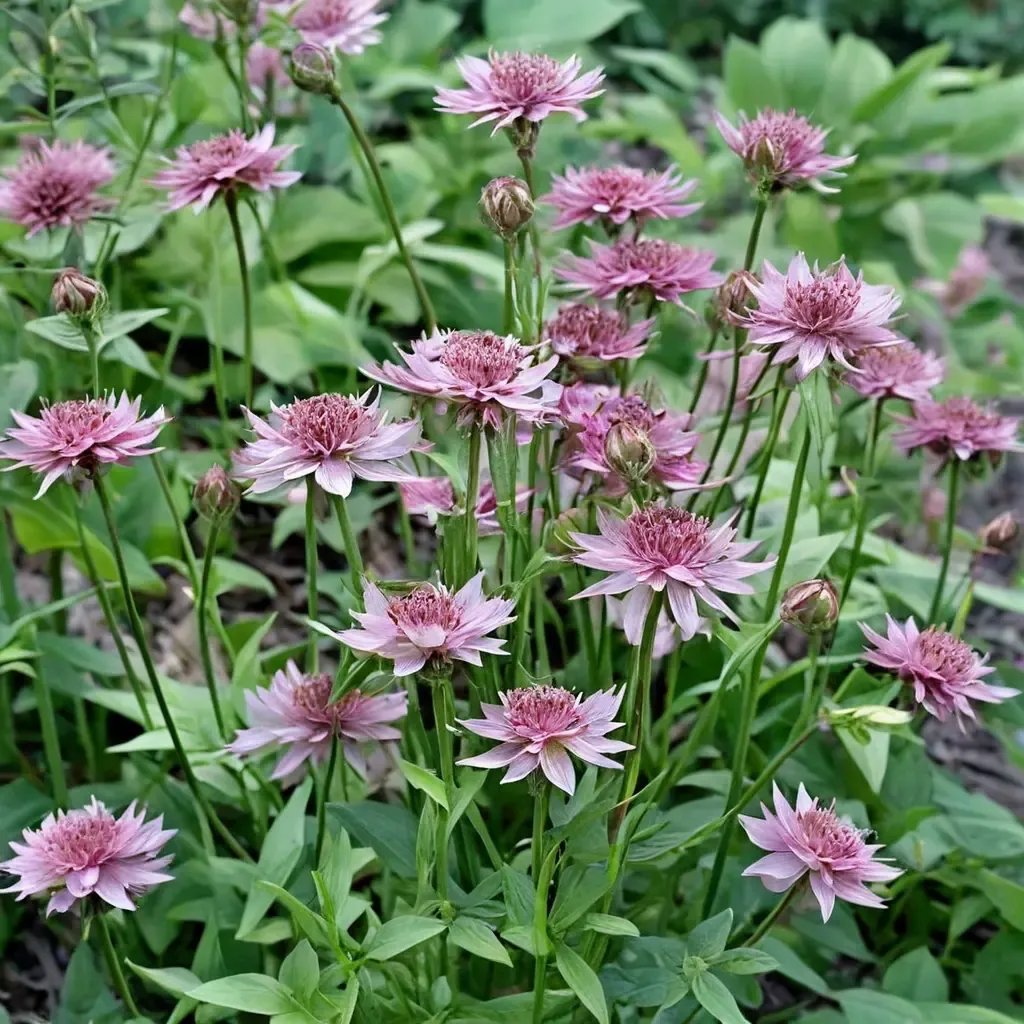 Astrantia major 'Roma'