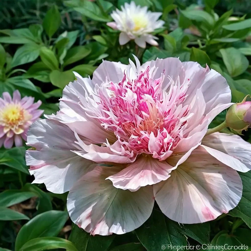 Paeonia lactiflora 'Do Tell'