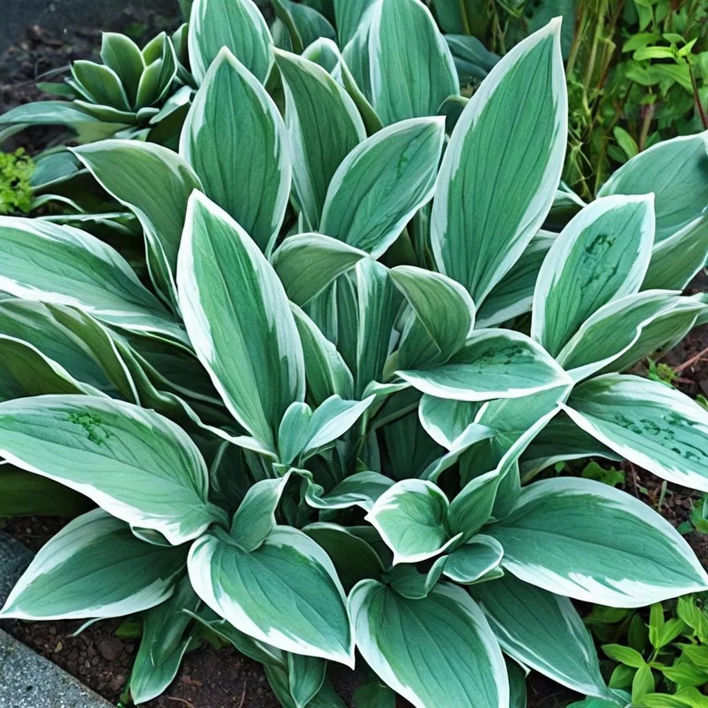 Hosta x hybrida 'Tom Schmid'