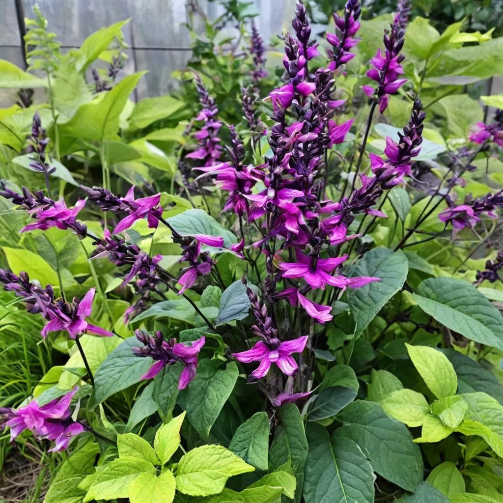 Salvia x hybrida 'Purple Bloom'