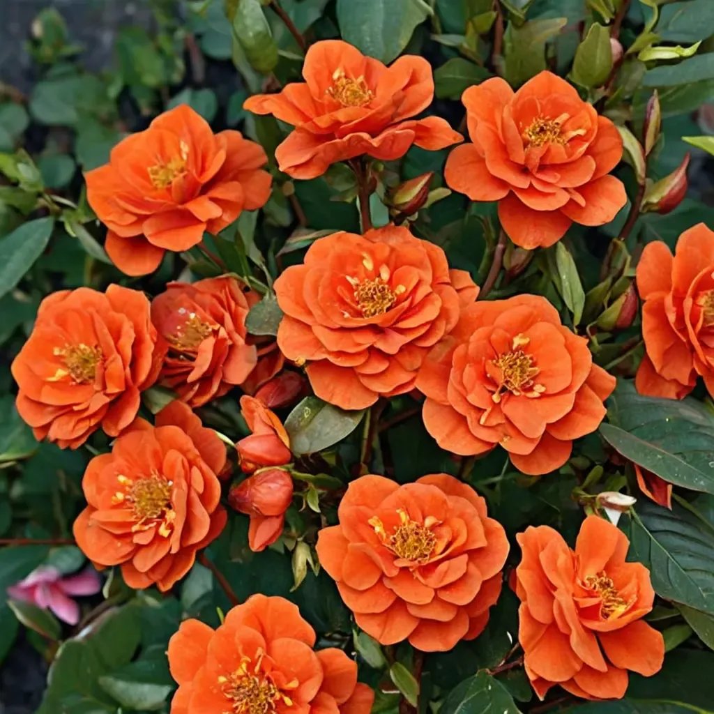 Rosa x hybrida 'All A'Twitter'
