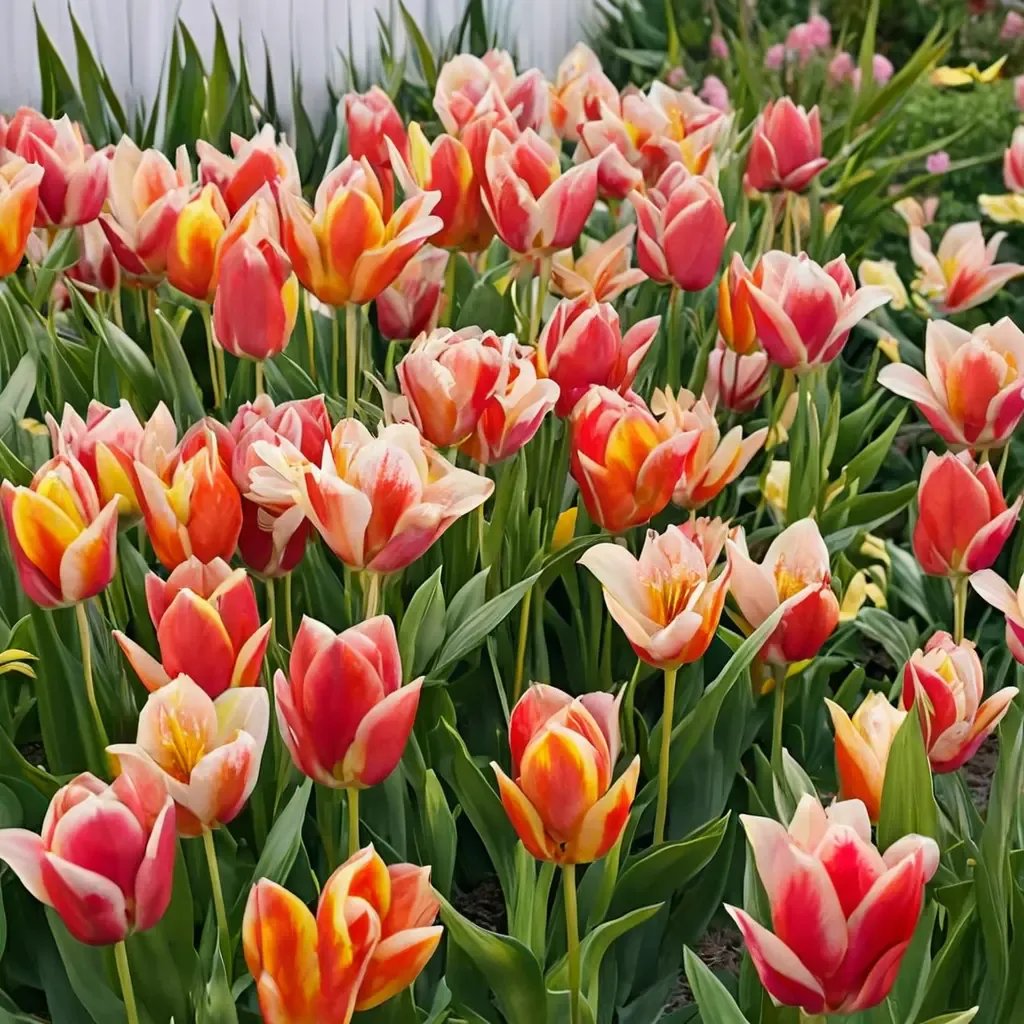 Tulipa gesneriana 'Fun Colors Mix'