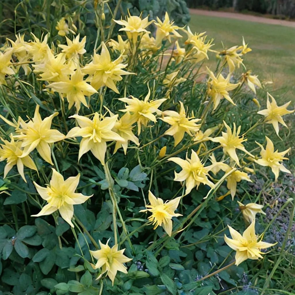 Aquilegia chrysantha 'Yellow Queen'