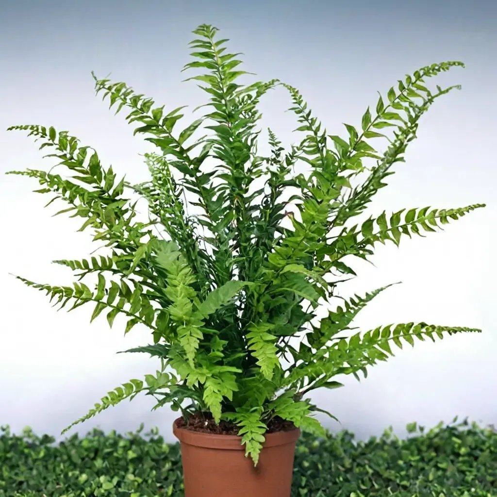 Nephrolepis exaltata 'Lady in Red'
