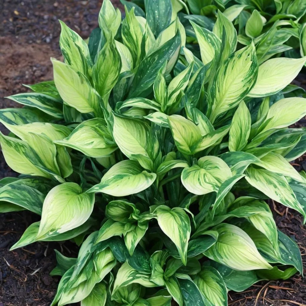 Hosta x hybrida 'Whirlwind Tour'