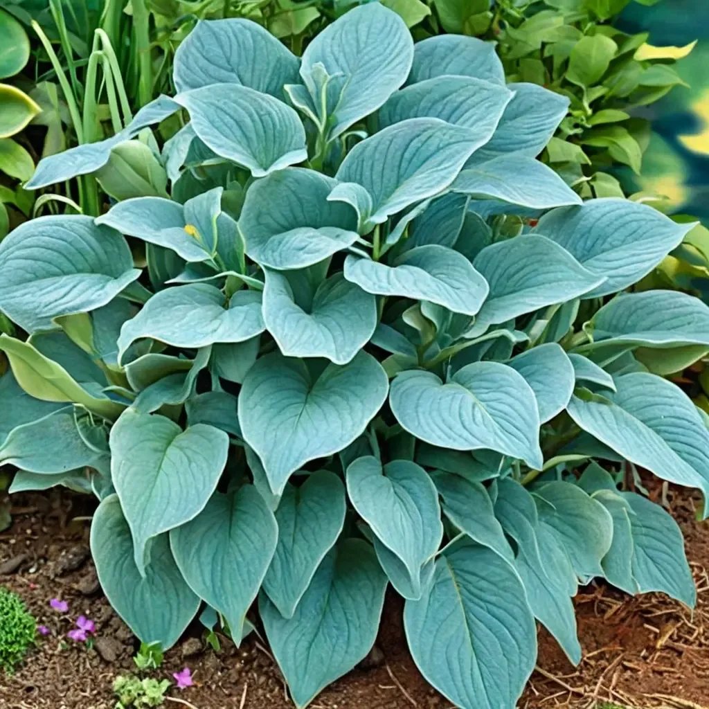 Hosta plantaginea 'True Blue'