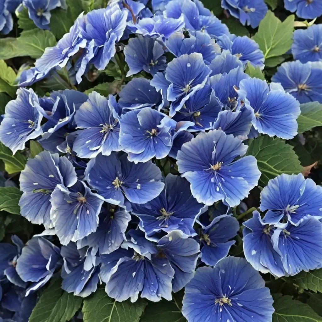 Hydrangea macrophylla 'Magical Bluebells'