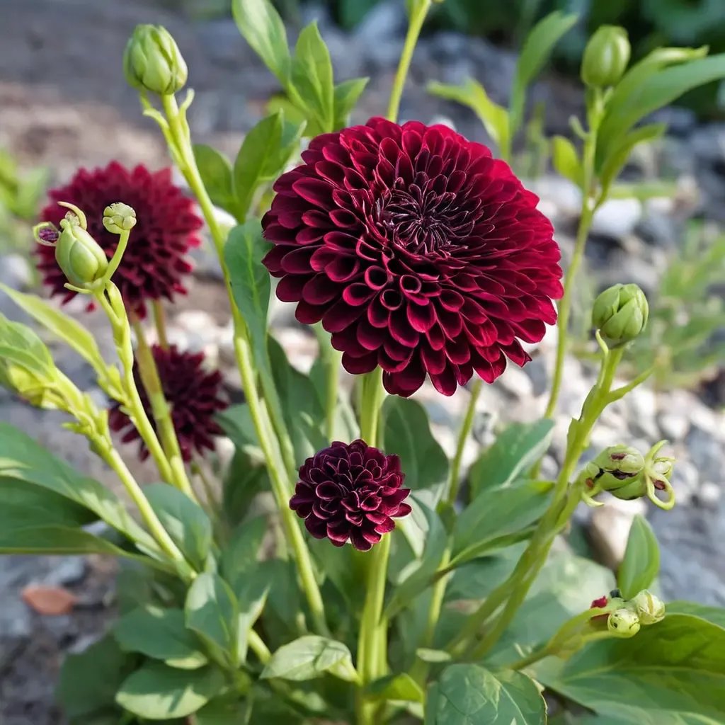 Dahlia cactus 'Tam Tam'