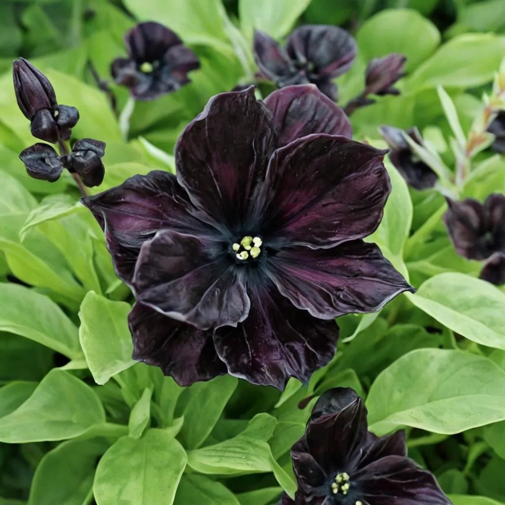Petunia x hybrida 'Black Velvet'