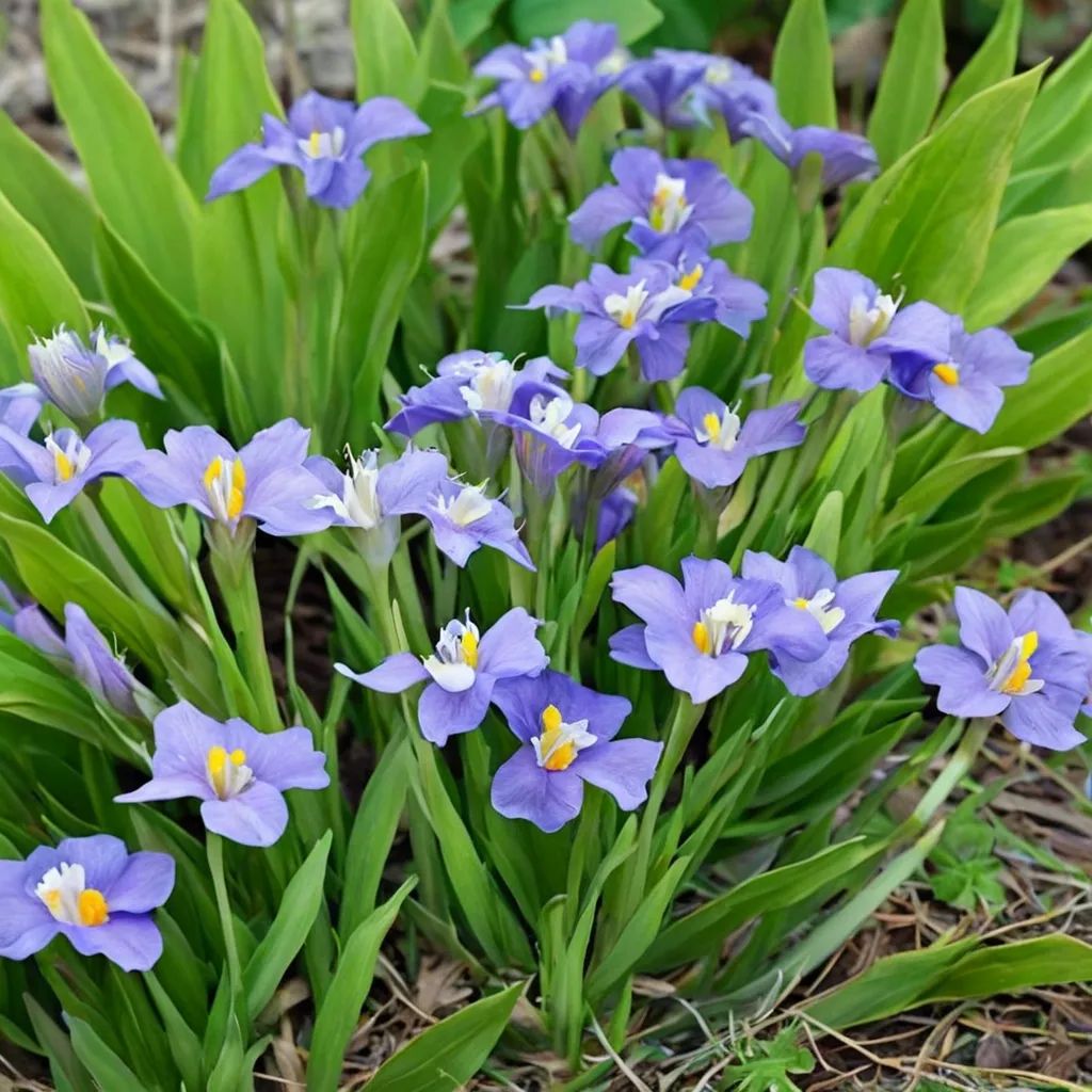 Iris cristata