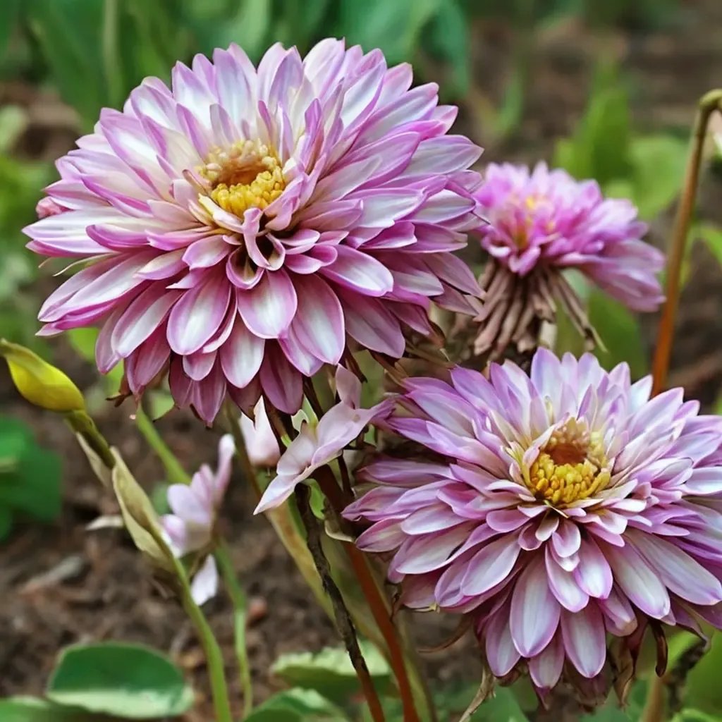 Dahlia pinnata 'High Contrast Duo'