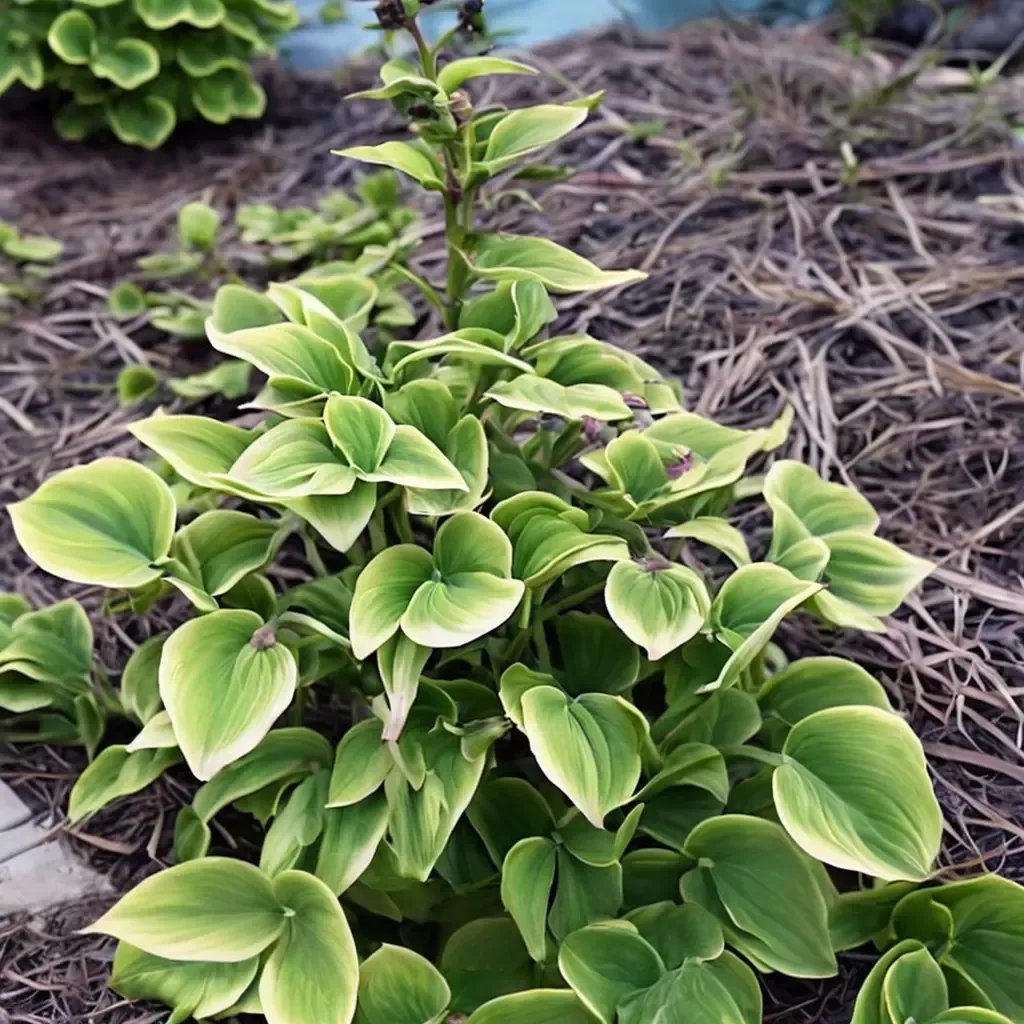 Hosta fortunei 'Golden Tiara'