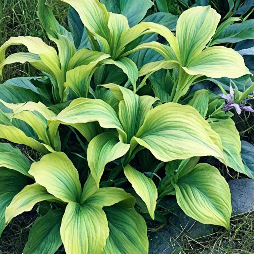 Hosta x hybrida 'Monkey Business'