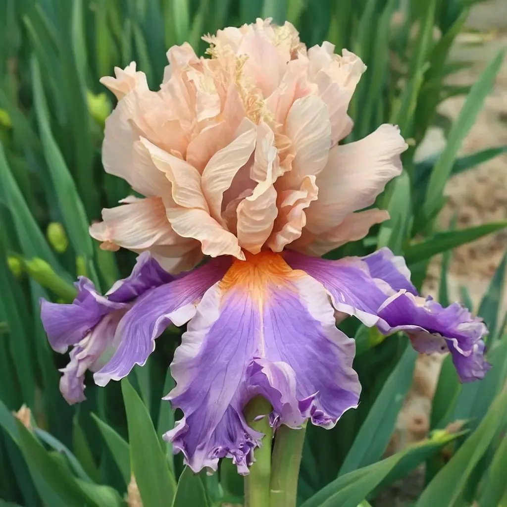 Iris iris 'Discovered Treasure'