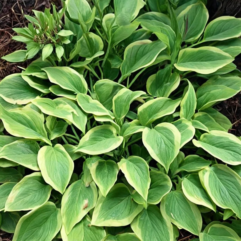 Hosta x hybrida 'Warwick Curtsey'