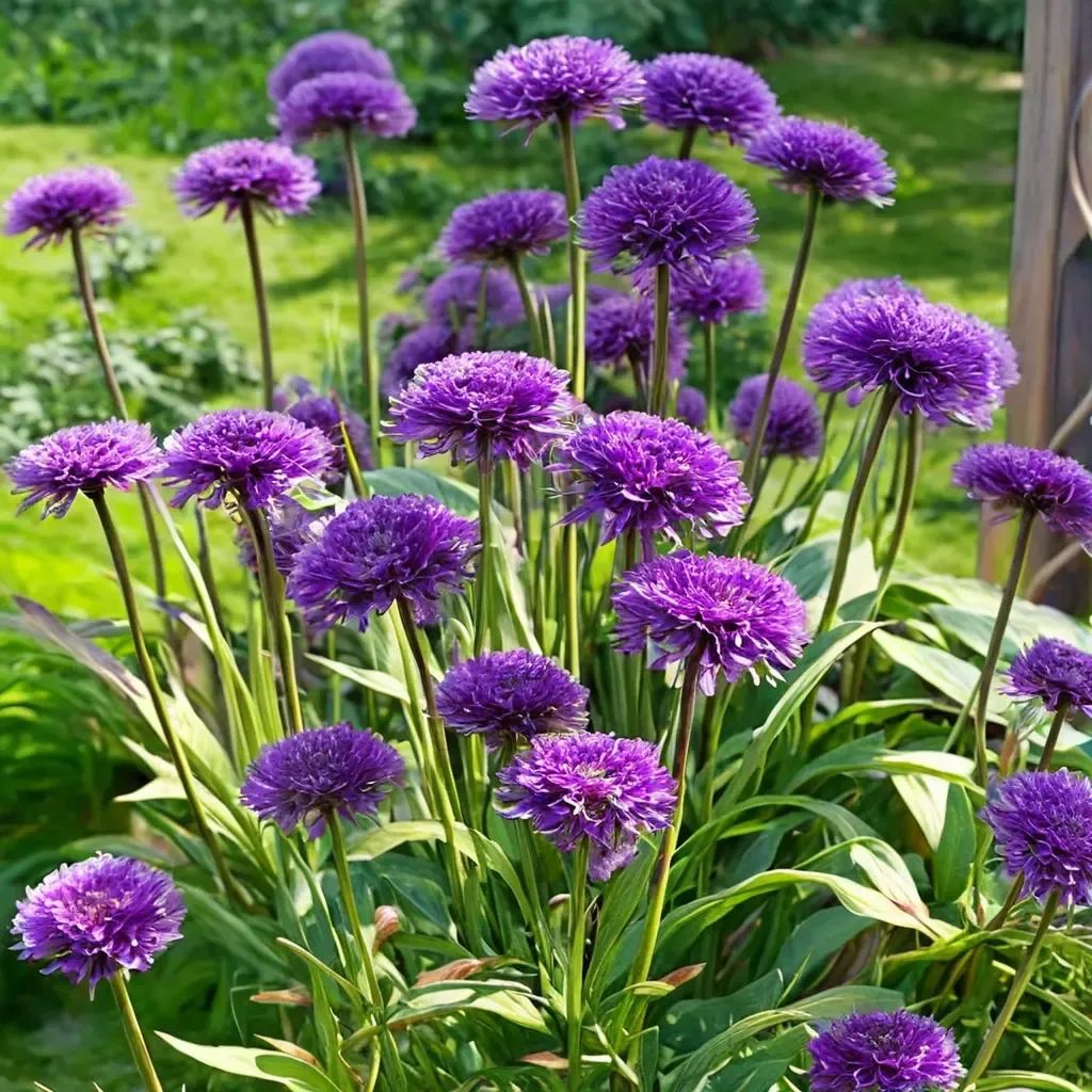 Allium hollandicum 'Purple Sensation'