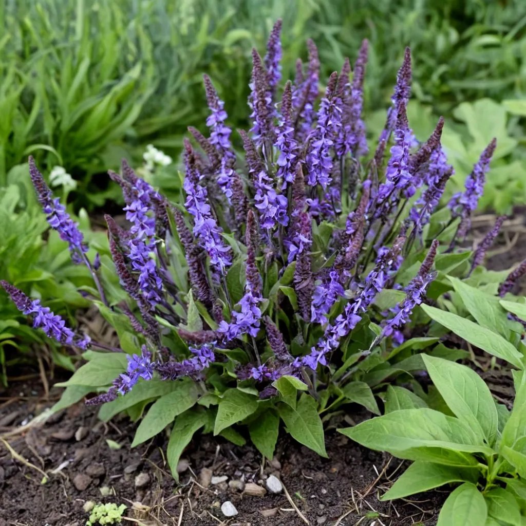 Salvia x hybrida 'Violet Profusion'