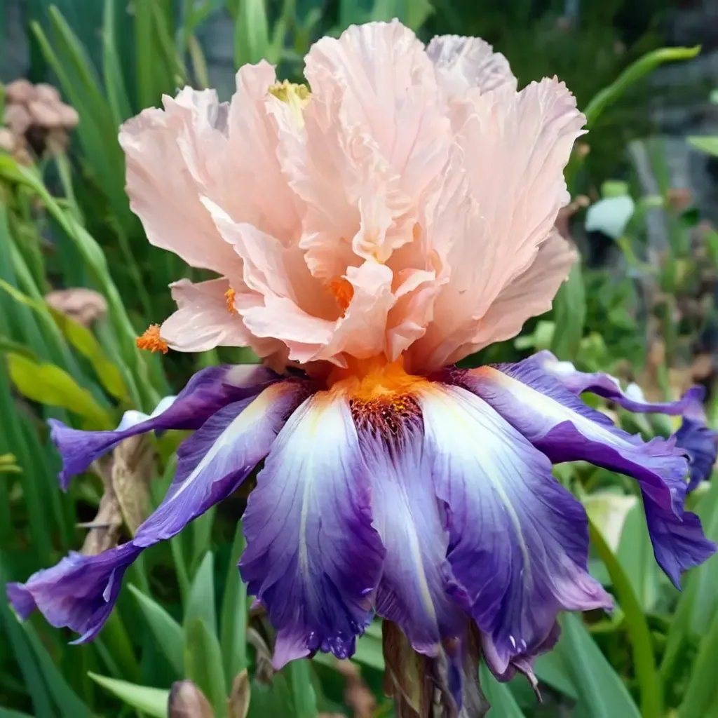 Iris x germanica 'Poesie'