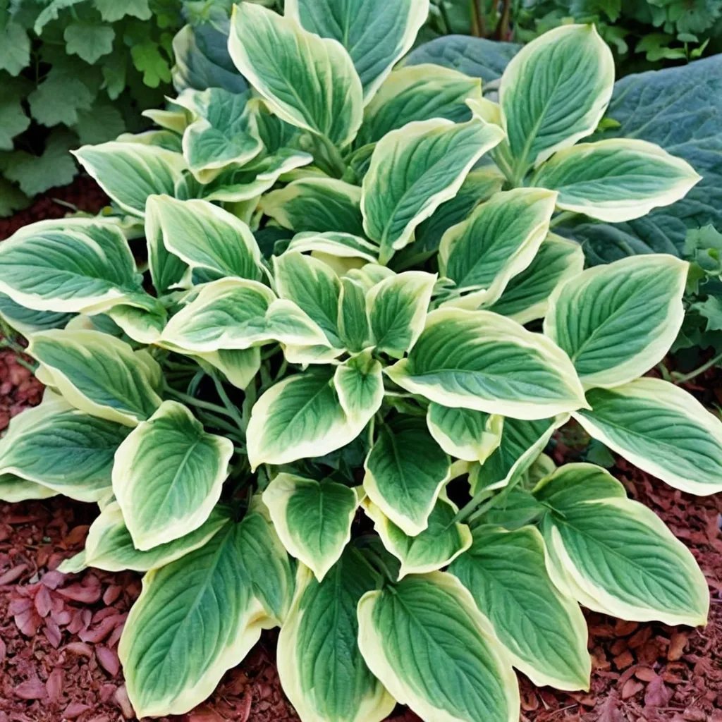Hosta x hybrida 'Royal Wedding'