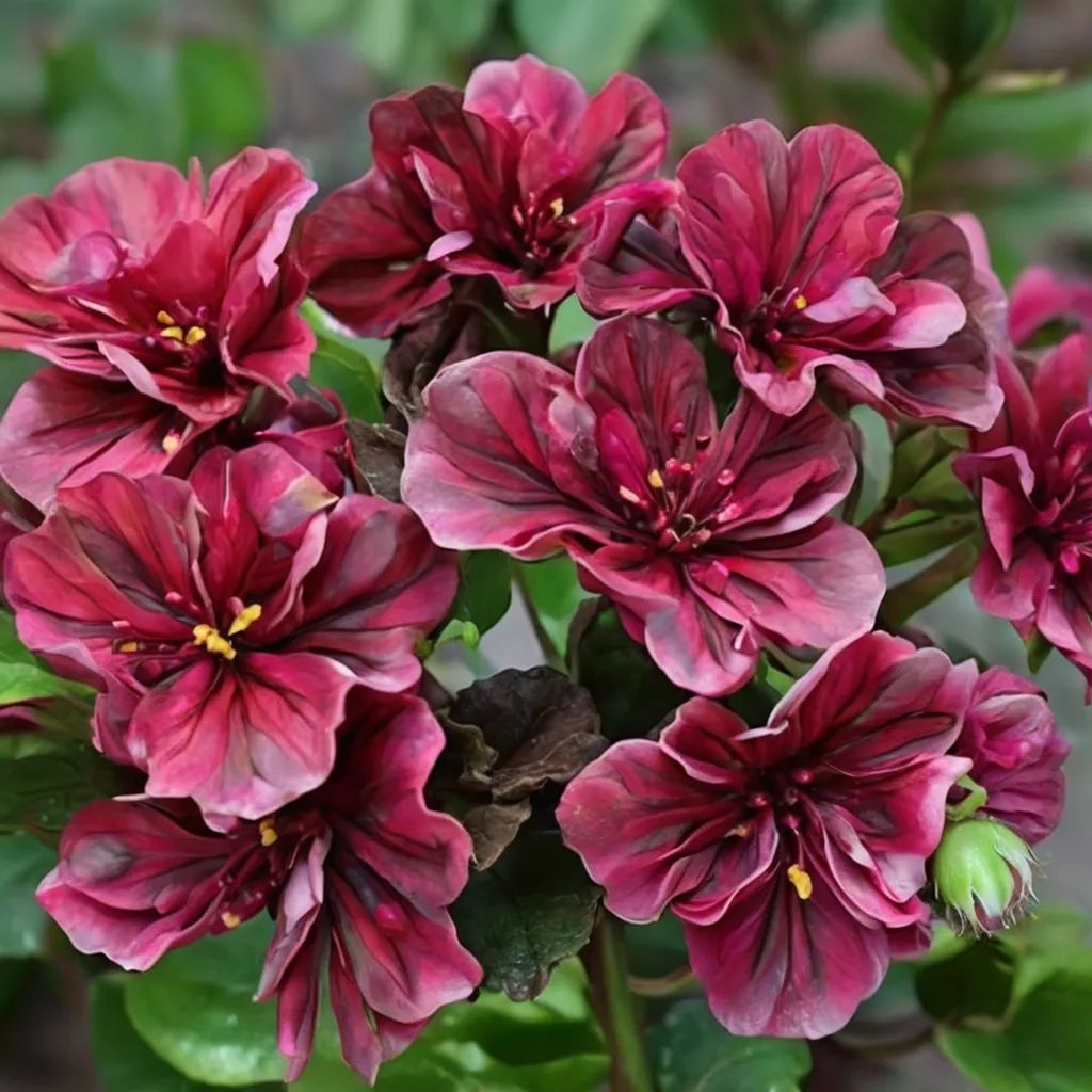 Pelargonium x hortorum 'Burgundy'