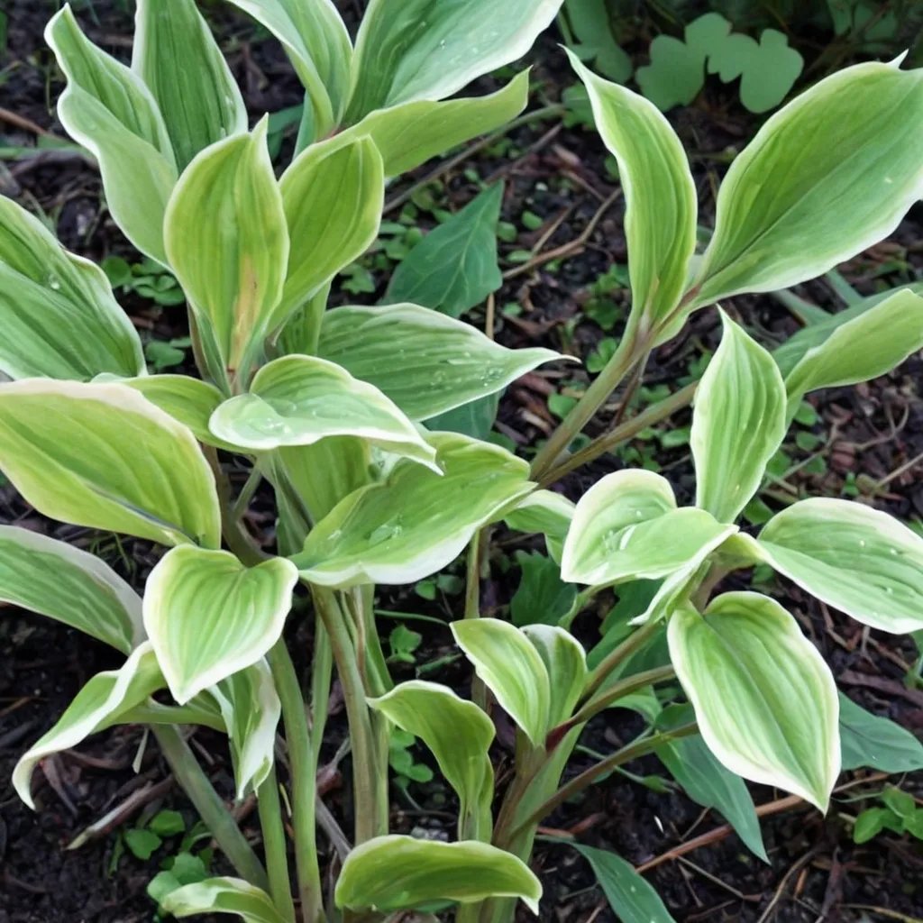 Hosta x hybrida 'Lady Luck'