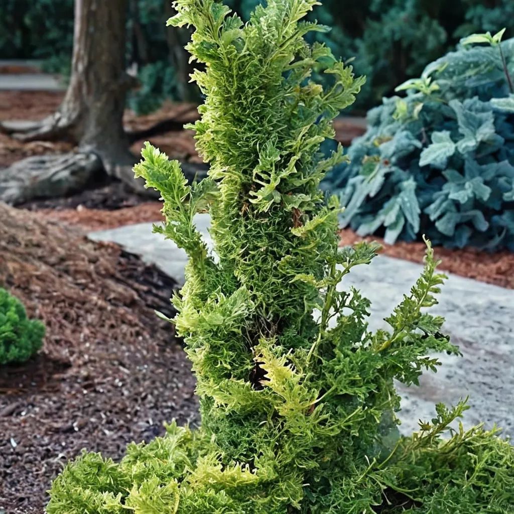 Chamaecyparis obtusa 'Little Markey'