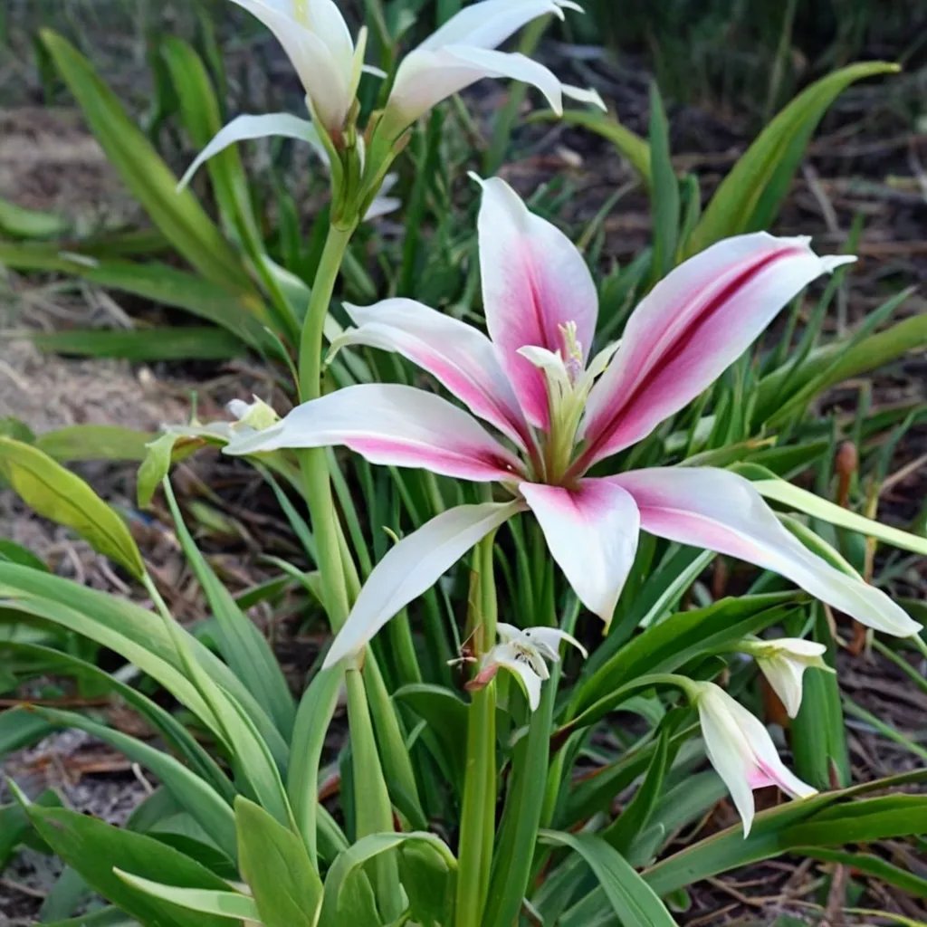 Crinum x hybrida 'Diane Welch'
