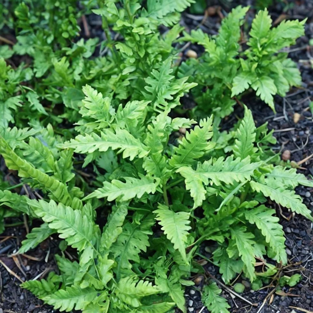 Dryopteris filix-mas 'Parsley'