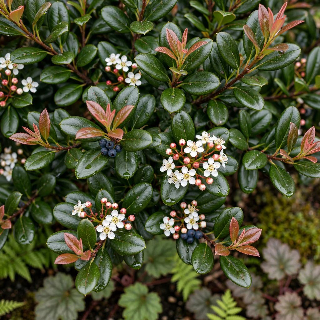 Rhaphiolepis indica 'Snow Maiden'
