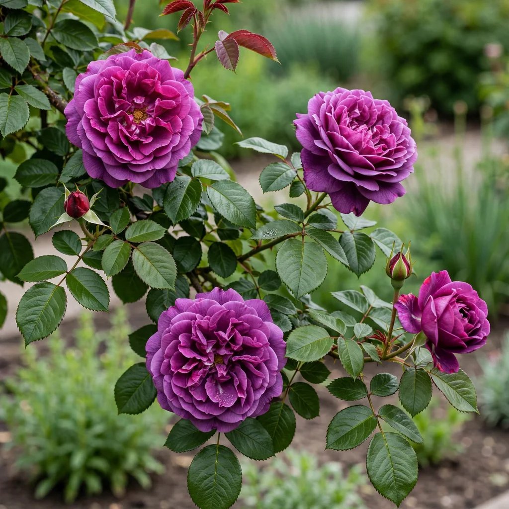 Rosa x hybrida 'Soul'