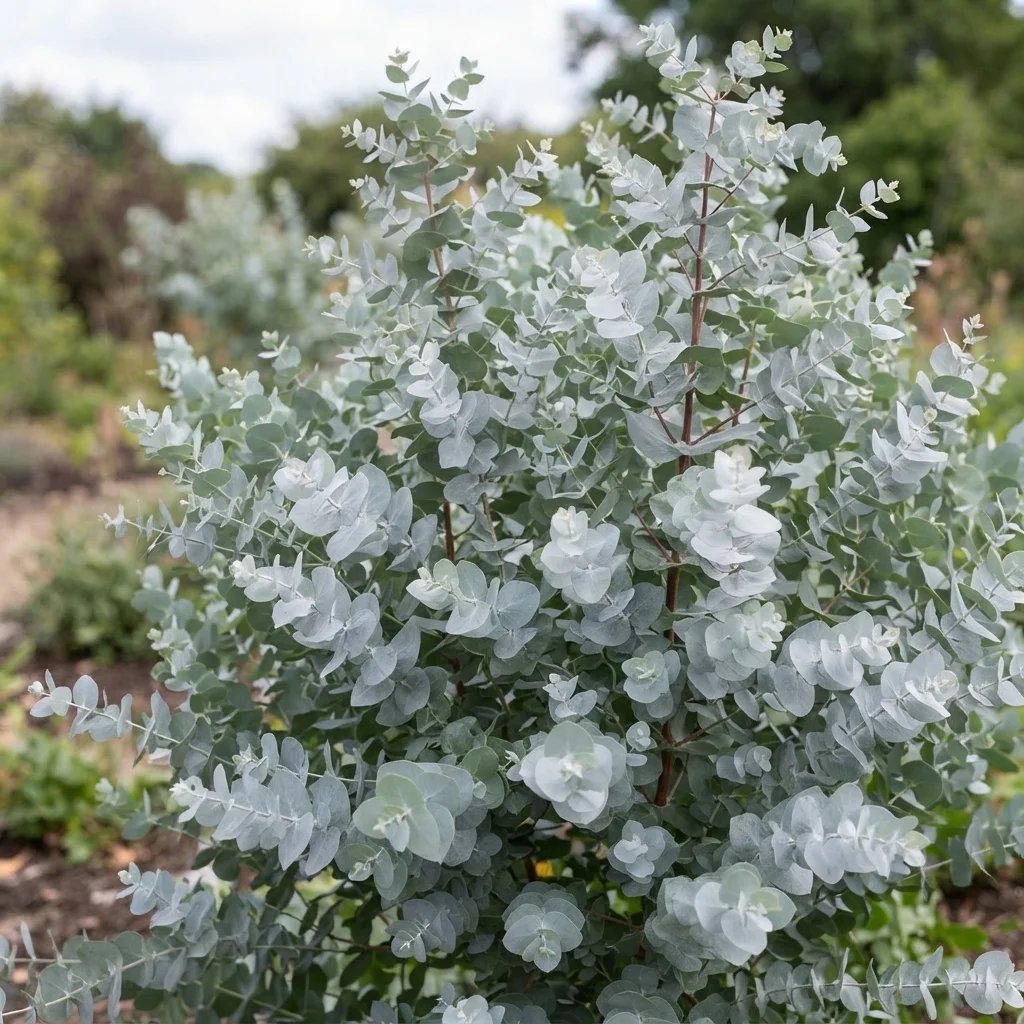 Eucalyptus pulverulenta 'Baby Blue'