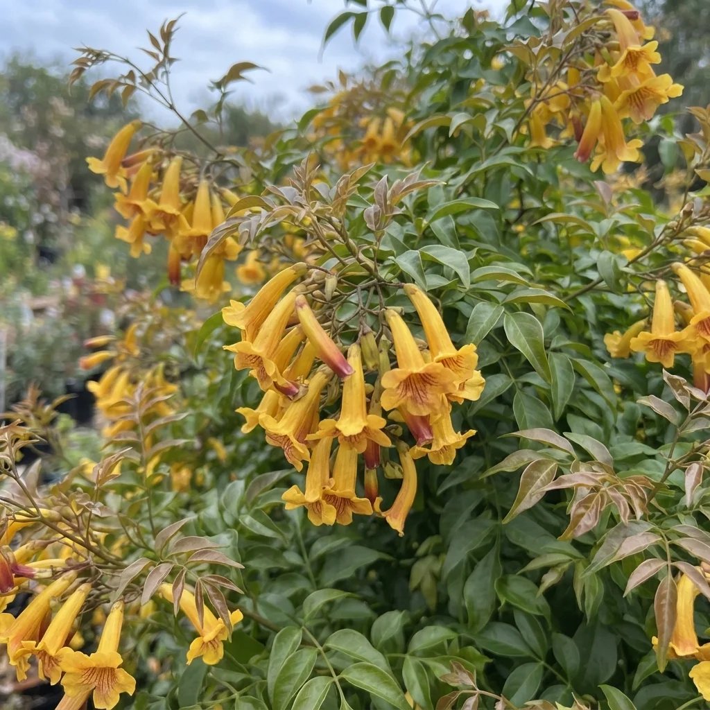 Pandorea pandorana 'Golden Showers'