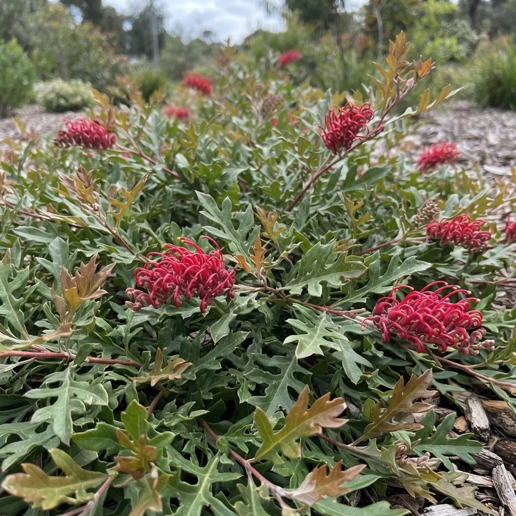 Grevillea × gaudichaudii 'Gaudi Chaudi'